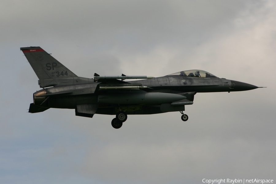United States Air Force General Dynamics F-16CM Fighting Falcon (91-0344) | Photo 553879