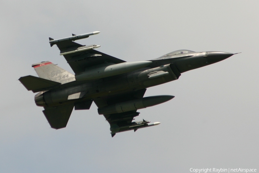 United States Air Force General Dynamics F-16CM Fighting Falcon (91-0344) | Photo 553880