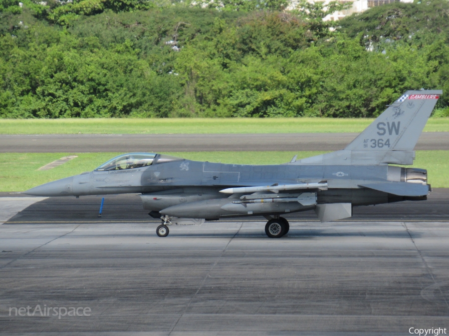 United States Air Force General Dynamics F-16CM Fighting Falcon (91-0364) | Photo 604295