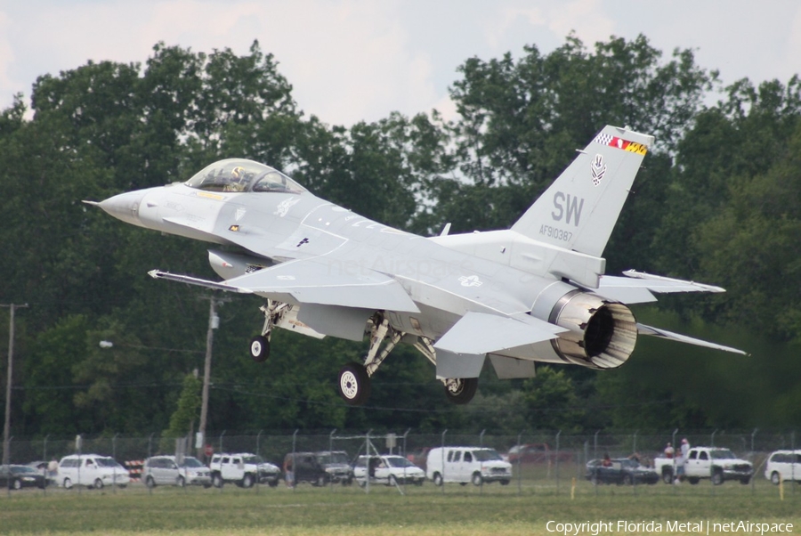 United States Air Force General Dynamics F-16C Fighting Falcon (91-0387) | Photo 463213