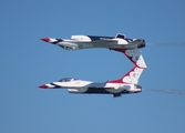 United States Air Force General Dynamics F-16CM Fighting Falcon (91-0392) at  Daytona Beach, United States