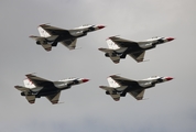 United States Air Force General Dynamics F-16C Fighting Falcon (91-0413) at  Daytona Beach - Regional, United States