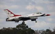 United States Air Force General Dynamics F-16C Fighting Falcon (91-0413) at  Daytona Beach - Regional, United States