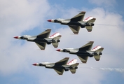 United States Air Force General Dynamics F-16DM Fighting Falcon (91-0479) at  Oshkosh - Wittman Regional, United States