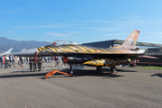 Turkish Air Force (Türk Hava Kuvvetleri) General Dynamics F-16C Fighting Falcon (92-0014) at  Zeltweg, Austria