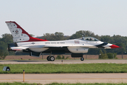 United States Air Force General Dynamics F-16CM Fighting Falcon (92-3***) at  Rockford - International, United States