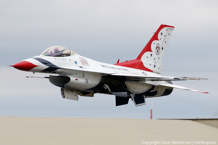 United States Air Force General Dynamics F-16CM Fighting Falcon (92-3881) | Photo 450123