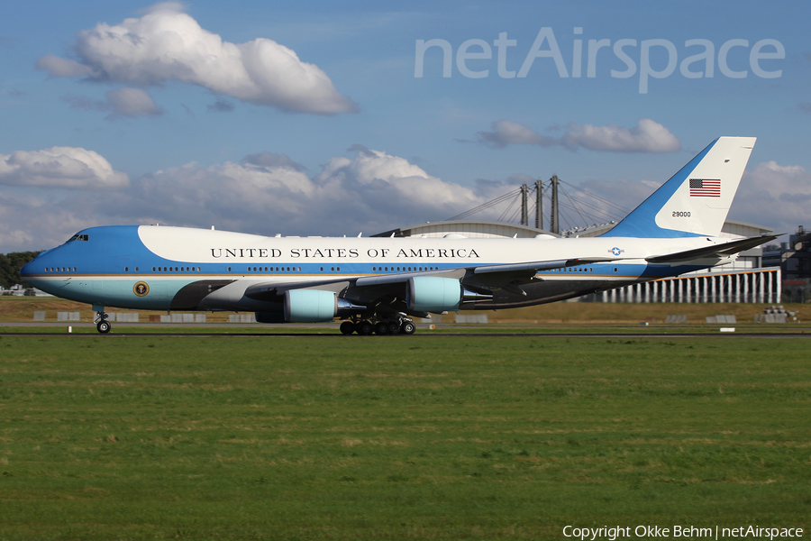 United States Air Force Boeing VC-25A (92-9000) | Photo 208353