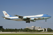 United States Air Force Boeing VC-25A (92-9000) at  Miami - International, United States