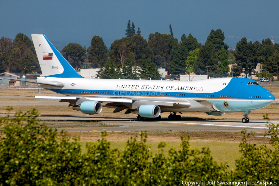 United States Air Force Boeing VC-25A (92-9000) | Photo 27368