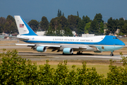 United States Air Force Boeing VC-25A (92-9000) at  Mountain View - Moffett Federal Airfield, United States