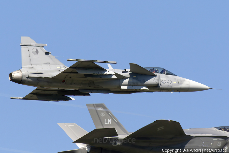 Czech Air Force SAAB JAS 39C Gripen (9242) | Photo 600741