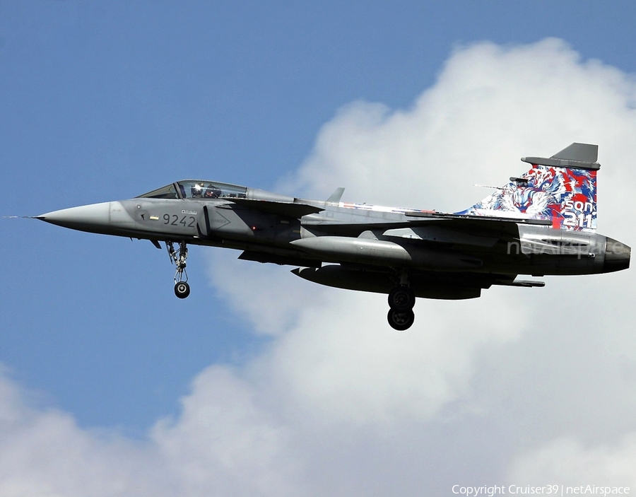 Czech Air Force SAAB JAS 39C Gripen (9242) | Photo 657467