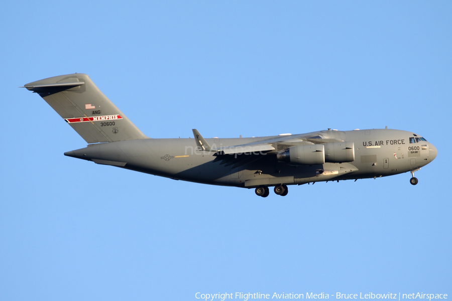 United States Air Force Boeing C-17A Globemaster III (93-0600) | Photo 80506