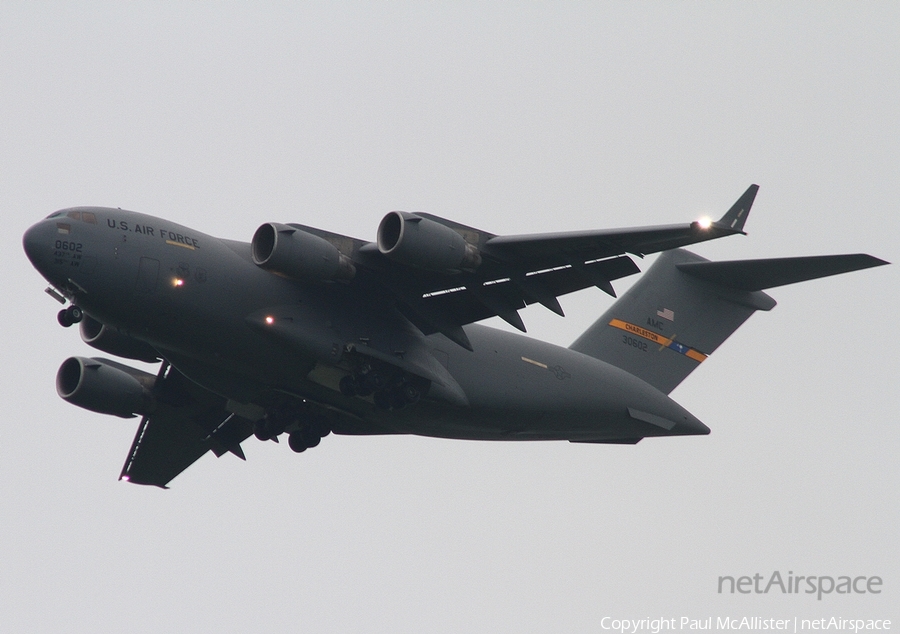 United States Air Force Boeing C-17A Globemaster III (93-0602) | Photo 41376