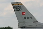 Turkish Air Force (Türk Hava Kuvvetleri) General Dynamics F-16C Fighting Falcon (93-0688) at  Kleine Brogel AFB, Belgium