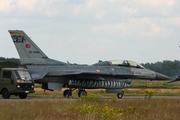 Turkish Air Force (Türk Hava Kuvvetleri) General Dynamics F-16D Fighting Falcon (93-0695) at  Kleine Brogel AFB, Belgium