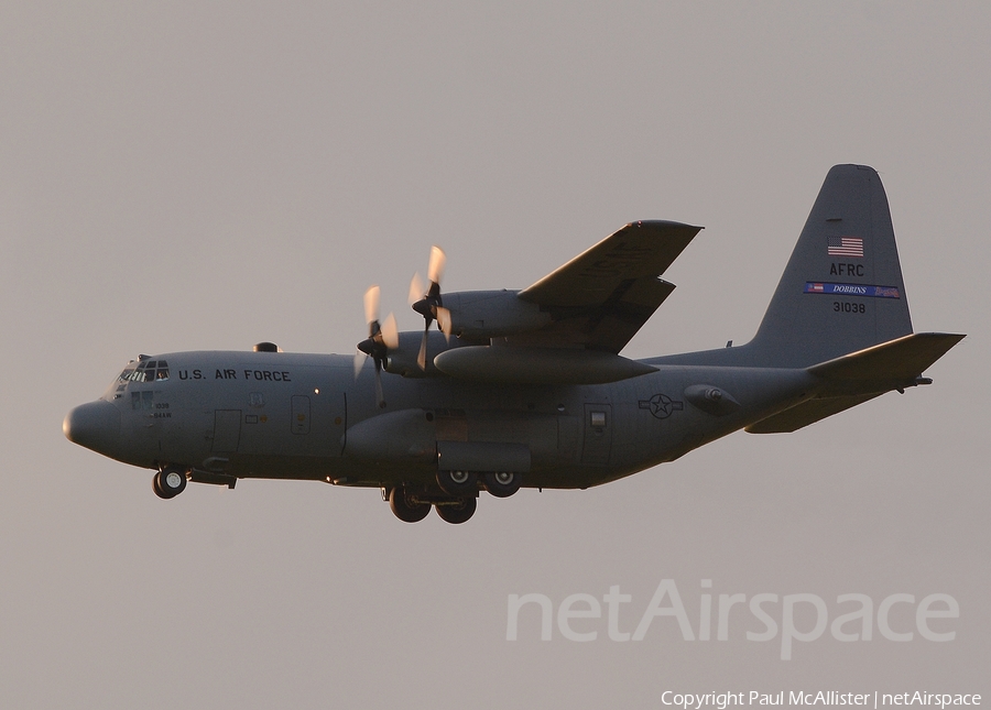 United States Air Force Lockheed C-130H Hercules (93-1038) | Photo 164082