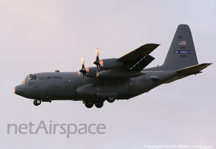 United States Air Force Lockheed C-130H Hercules (93-1039) | Photo 164085