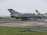 Czech Air Force Mikoyan-Gurevich MiG-21UM Mongol-B (9332) at  Kleine Brogel AFB, Belgium