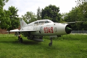 Polish Air Force (Siły Powietrzne) Mikoyan-Gurevich MiG-21UM Mongol-B (9349) at  Krakow Rakowice-Czyzyny (closed) Polish Aviation Museum (open), Poland
