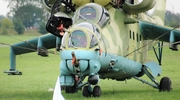Polish Army (Siły Zbrojne Rzeczypospolitej Polskiej) Mil Mi-24V Hind-E (956) at  Radom, Poland