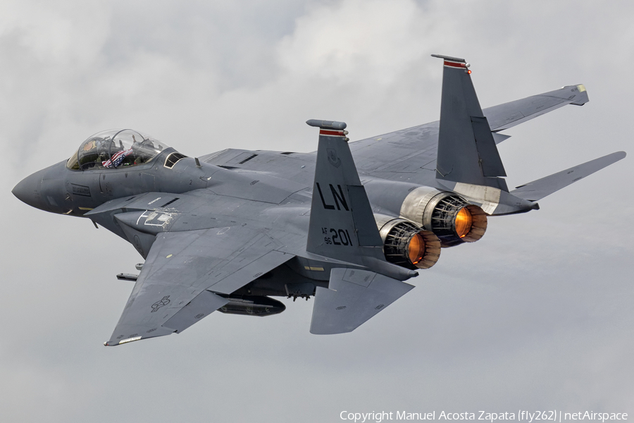 United States Air Force McDonnell Douglas F-15E Strike Eagle (96-0201) | Photo 512008