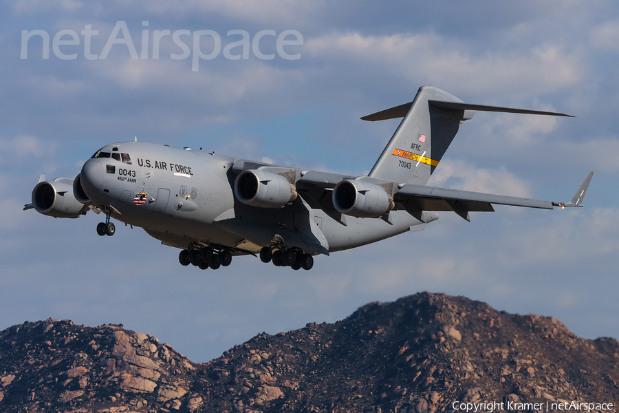 United States Air Force Boeing C-17A Globemaster III (97-0043) | Photo 676991