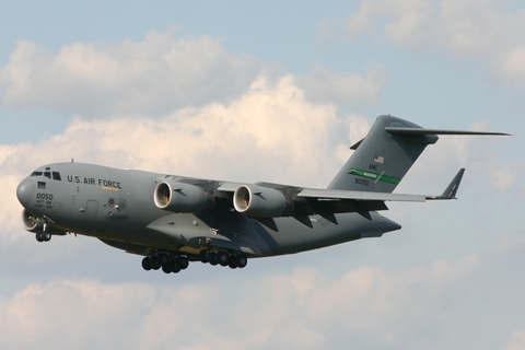 United States Air Force Boeing C-17A Globemaster III (98-0050) at  Ramstein AFB, Germany