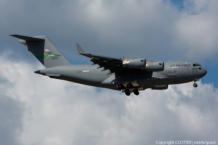 United States Air Force Boeing C-17A Globemaster III (98-0053) | Photo 80353