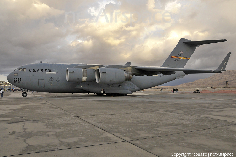 United States Air Force Boeing C-17A Globemaster III (98-0053) | Photo 8528