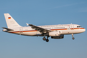 German Air Force (Luftwaffe) Airbus A319-133CJ (9811) at  Hamburg - Fuhlsbuettel (Helmut Schmidt), Germany