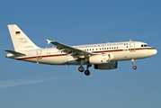 German Air Force (Luftwaffe) Airbus A319-133CJ (9811) at  Hamburg - Fuhlsbuettel (Helmut Schmidt), Germany