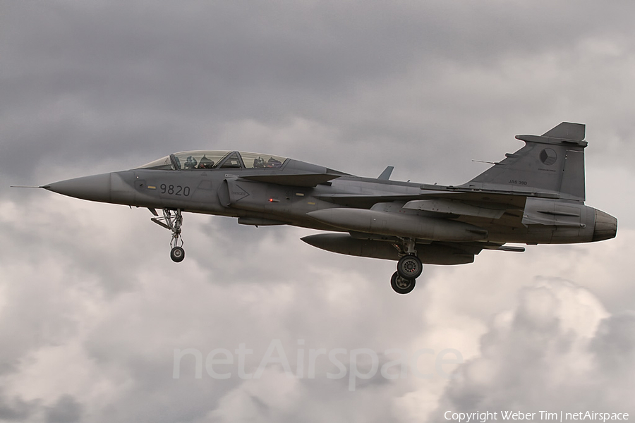 Czech Air Force SAAB JAS 39D Gripen (9820) | Photo 171718