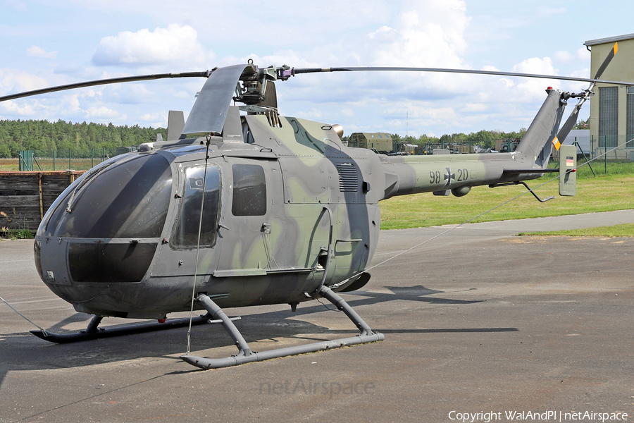 German Air Force (Luftwaffe) MBB Bo 105C (9820) | Photo 466237