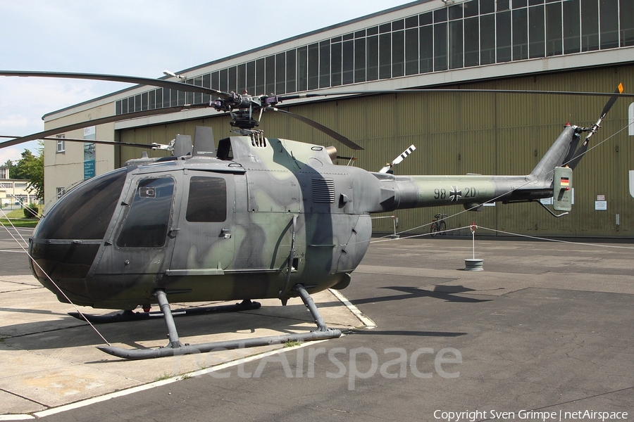 German Air Force (Luftwaffe) MBB Bo 105C (9820) | Photo 52528