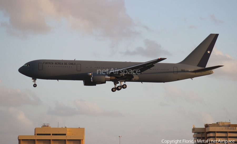 Chilean Air Force (Fuerza Aerea De Chile) Boeing 767-3Y0(ER) (985) | Photo 583208