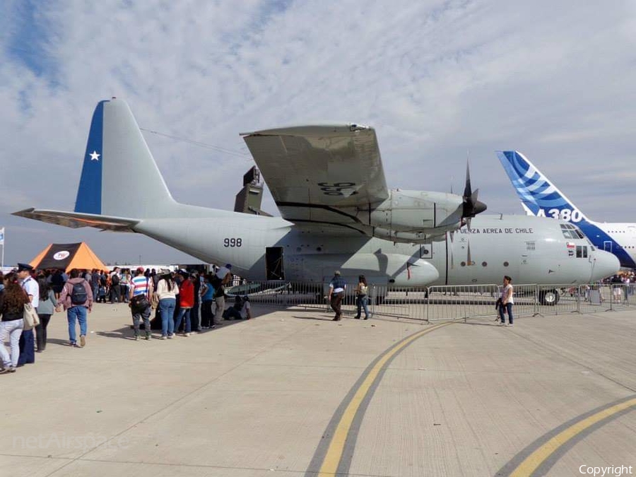 Chilean Air Force (Fuerza Aerea De Chile) Lockheed C-130B Hercules (998) | Photo 442676