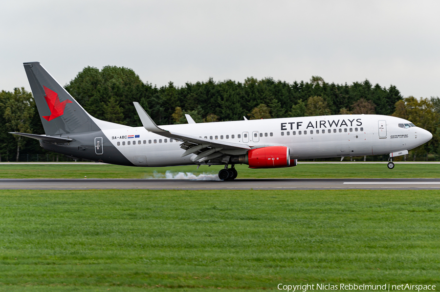 ETF Airways Boeing 737-8Q8 (9A-ABC) | Photo 474345