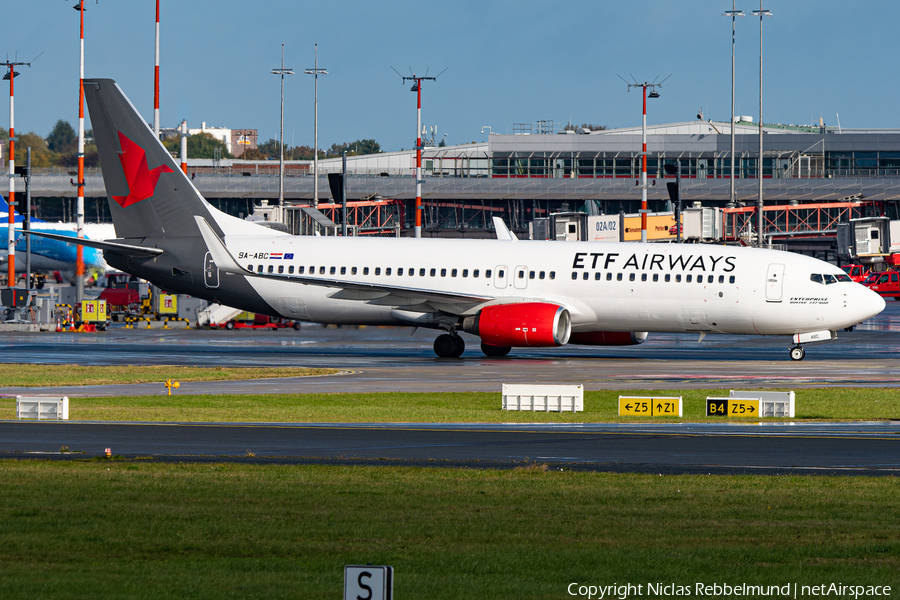ETF Airways Boeing 737-8Q8 (9A-ABC) | Photo 476008