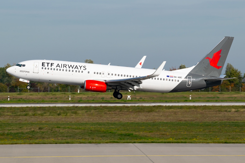 ETF Airways Boeing 737-8Q8 (9A-ABC) at  Leipzig/Halle - Schkeuditz, Germany