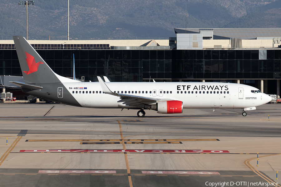 ETF Airways Boeing 737-8Q8 (9A-ABC) | Photo 532307