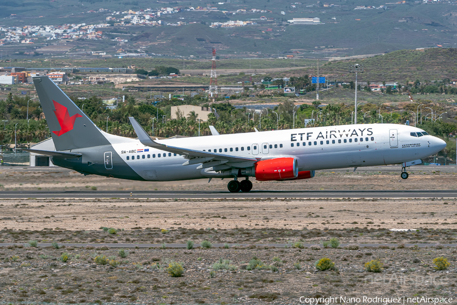 ETF Airways Boeing 737-8Q8 (9A-ABC) | Photo 502865
