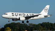 Sundair Airbus A319-112 (9A-BER) at  Bremen, Germany