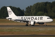 Sundair Airbus A319-112 (9A-BER) at  Hamburg - Fuhlsbuettel (Helmut Schmidt), Germany