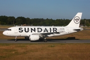 Sundair Airbus A319-112 (9A-BER) at  Hamburg - Fuhlsbuettel (Helmut Schmidt), Germany