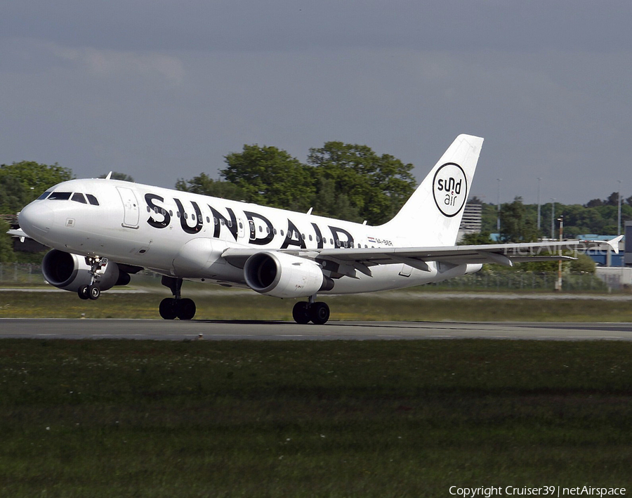 Sundair Airbus A319-112 (9A-BER) | Photo 605448
