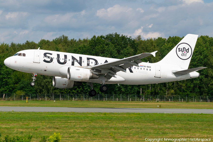 Sundair Airbus A319-112 (9A-BER) | Photo 522847