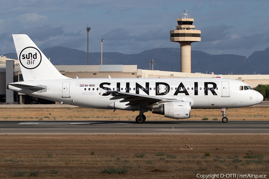 Sundair Airbus A319-112 (9A-BER) | Photo 530641