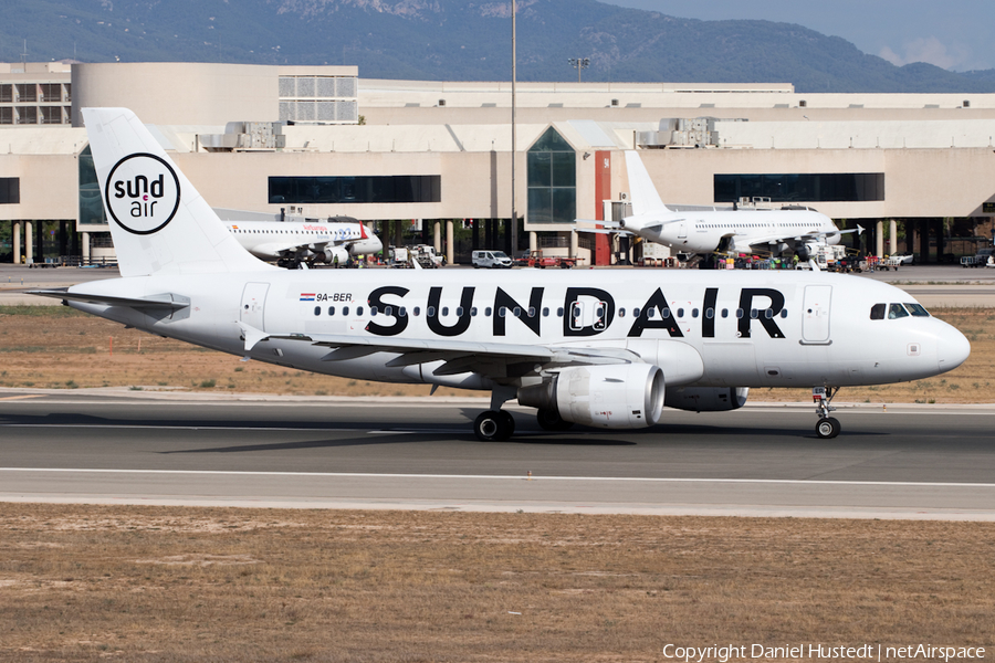 Sundair Airbus A319-112 (9A-BER) | Photo 533611